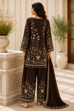 Zahra Chocolate Brown