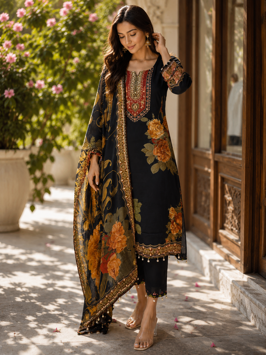 Bagh Kurta Set